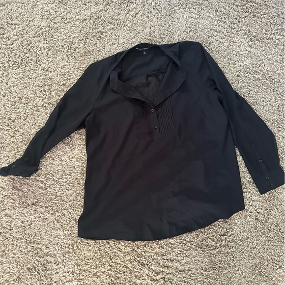 Banana Republic black blouse size XL - Picture 2 of 4